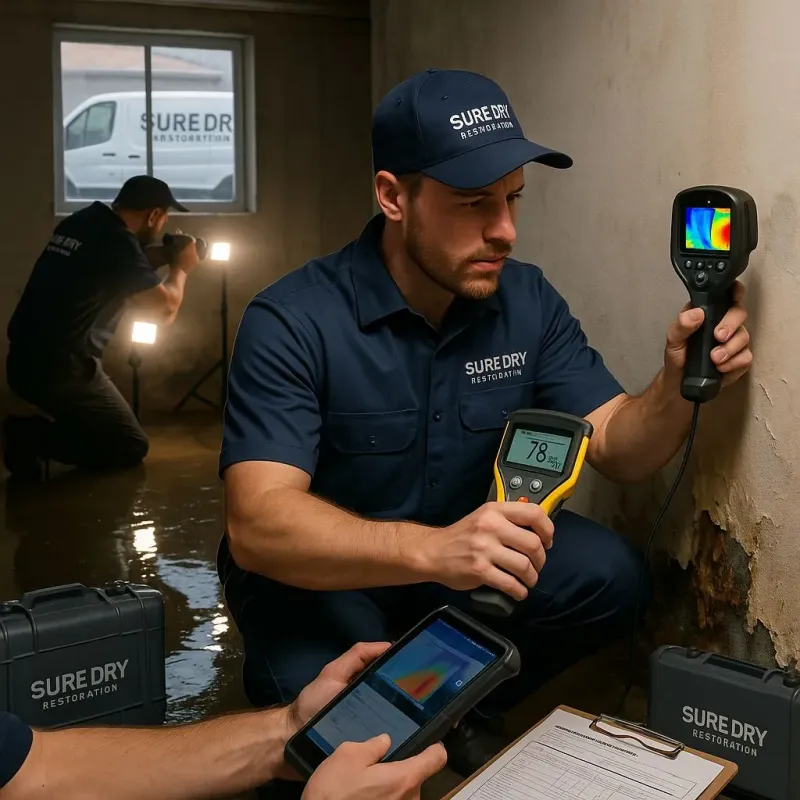 Initial Assessment and Documentation process in Bacliff, TX