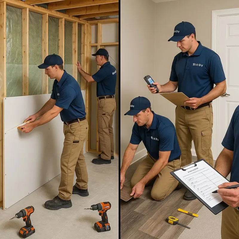 Repairs and Reconstruction process in Bacliff, TX